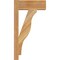 Ekena Millwork Funston Block Rough Sawn Outlooker, Western Red Cedar, 6"W x 14"D x 26"H OUT06X14X26FST05RWR - alternate 4